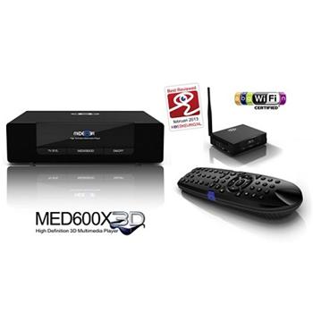 Multimediálny prehrávač MEDE8ER MED600X3D/WP Full 3D