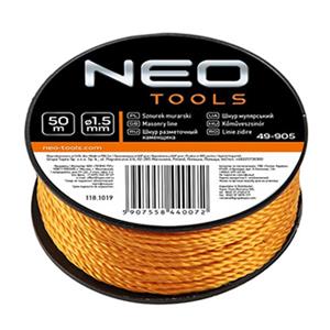 Murársky povrázok 50 m 49-905, NEO TOOLS