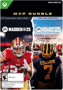 MVP Bundle - Madden NFL 25 Deluxe Edition & College Football 25 Deluxe Edition, pre Xbox