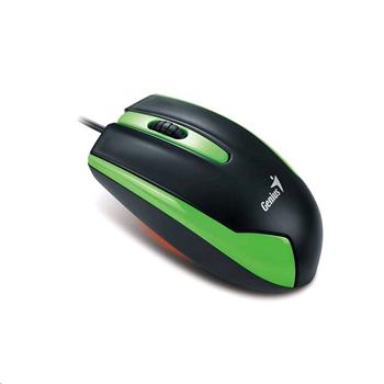 myš GENIUS DX-100, USB, green, 1200dpi