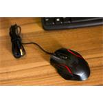 Myš GENIUS GX GAMING MAURUS X drôtová/ 4000 dpi/ USB/ čierna/ 6tlačít