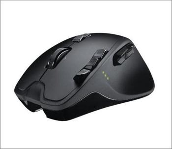 Myš Logitech laser G700 Nano mouse black wireless