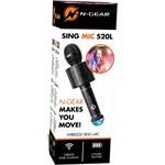 N-GEAR Sing Mic S20L, Bezdrôtový BT mikrofón, 5W, Disco svetlo