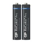 Nabíjacia batéria GP ReCyko+ Pro DECT AAA 650 mAh, 2 ks, plastová krabička