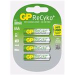 Nabíjecí baterie GP AAA Recyko+ (820 mAh 4ks)