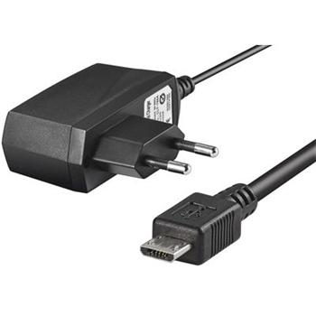 Nabíjecí zdroj s konektorem micro USB pro mobilní telefony na 230V, 500mA