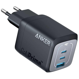 Nabíječka do sítě Anker Prime GaN 67W, 2xUSB-C, 1xUSB-A černá