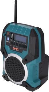 NAC RJ-LI-20V, rádio napájane Aku batériou