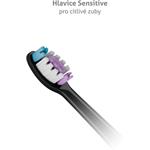 Náhradné hlavice pre TrueLife SonicBrush Clean, Sensitive, čierna, 8 ks