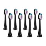 Náhradné hlavice pre TrueLife SonicBrush Clean, Sensitive, čierna, 8 ks
