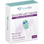 Náhradné hlavice pre TrueLife SonicBrush Clean, Standard, biela, 8 ks