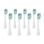 Náhradné hlavice pre TrueLife SonicBrush Clean, Standard, biela, 8 ks