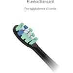 Náhradné hlavice pre TrueLife SonicBrush Clean, Standard, čierna, 8 ks
