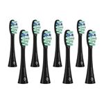 Náhradné hlavice pre TrueLife SonicBrush Clean, Standard, čierna, 8 ks