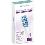 Náhradné hlavice pre TrueLife SonicBrush Clean, Whiten, biela, 2 ks