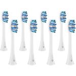 Náhradné hlavice pre TrueLife SonicBrush Clean, Whiten, biela, 8 ks