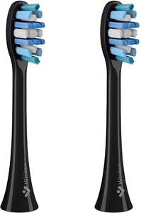 Náhradné hlavice pre TrueLife SonicBrush Clean, Whiten, čierna, 2 ks