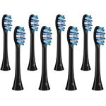Náhradné hlavice pre TrueLife SonicBrush Clean, Whiten, čierna, 8 ks