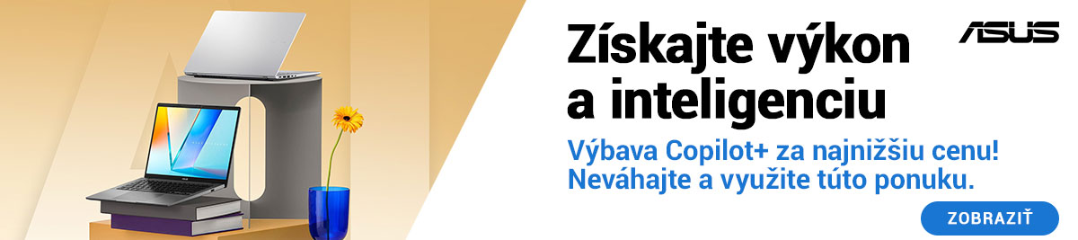 Najlacnejšie notebooky AI s ASUS