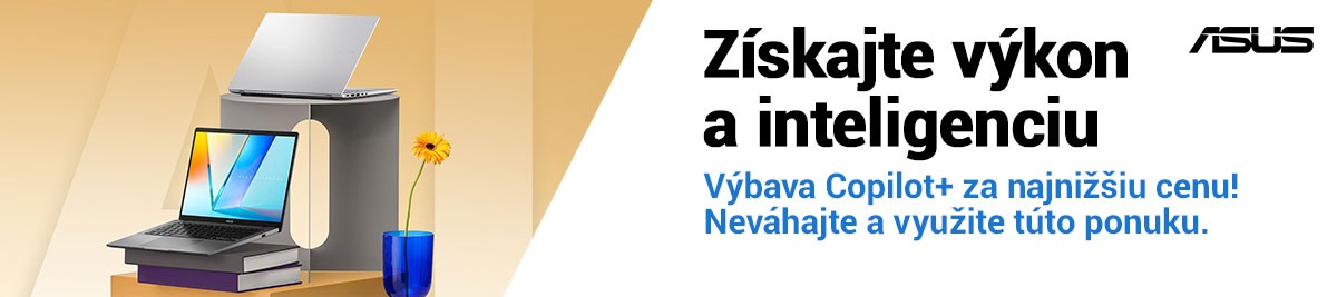 Najlacnejšie notebooky AI s ASUS