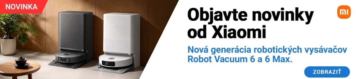 Najnovšia generácia robotických vysávačov Xiaomi
