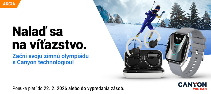 Nalaď sa na víťazstvo s Canyon