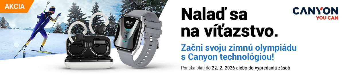 Nalaď sa na víťazstvo s Canyon