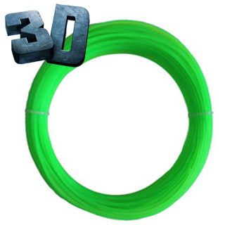 Náplň pre 3D pero flourescentná neónovo zelená 1.75mm