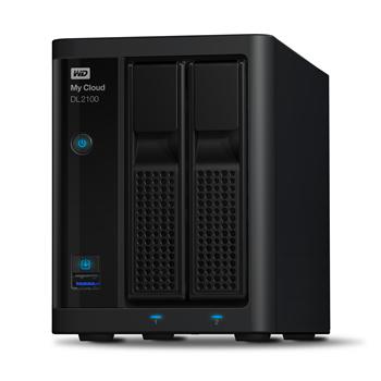 NAS 3.5" WD My Cloud DL2100 4TB NAS LAN