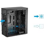 Natec Cabassu PC skrinka, Midi Tower, USB 3.0, čierne