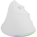 Natec CRAKE 2 PRO, vertikálna myš, biela