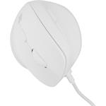 Natec CRAKE 2 PRO, vertikálna myš, biela