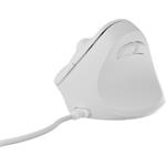 Natec CRAKE 2 PRO, vertikálna myš, biela