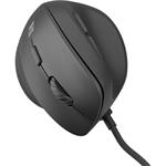 Natec CRAKE 2 PRO, vertikálna myš, čierna