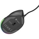 Natec CRAKE 2 PRO, vertikálna myš, čierna