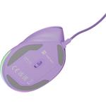 Natec CRAKE 2 PRO, vertikálna myš, fialová
