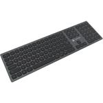 Natec Dolphin NKL-1977, bezdrôtová klávesnica, CZ/SK, sivá