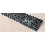 Natec Dolphin NKL-1977, bezdrôtová klávesnica, CZ/SK, sivá