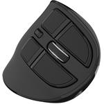 Natec Euphonie Pro Silent, vertikálna bezdrôtová myš, čierna