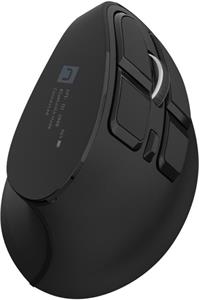 Natec Euphonie Pro Silent, vertikálna bezdrôtová myš, čierna