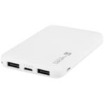 Natec Extreme Media Trevi Compact 5 000 mAh 2x USB-A + 1x USB-C biely