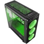 Natec Genesis Irid 300 GREEN, herná PC skrinka MIDI TOWER USB 3.0