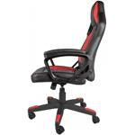 Natec Genesis Nitro 370, herné kreslo, čierno-červené
