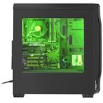 Natec Genesis Titan 750 GREEN, herná PC skrinka, MIDI TOWER USB 3.0
