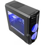 Natec Genesis Titan 800 BLUE, herná PC skrinka MIDI Tower USB 3.0