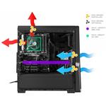 Natec Genesis Titan 800 BLUE, herná PC skrinka MIDI Tower USB 3.0