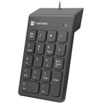 Natec Goby 2 Numpad klávesnica, USB, čierna