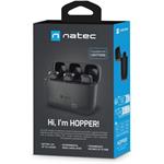 Natec Hopper Lightning, mobilný bezdrôtový mikrofón, 2 ks