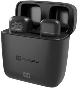 Natec Hopper, mobilný bezdrôtový mikrofón, USB-C