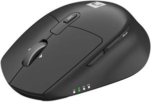 Natec Kite, bezdrôtová myš, čierna